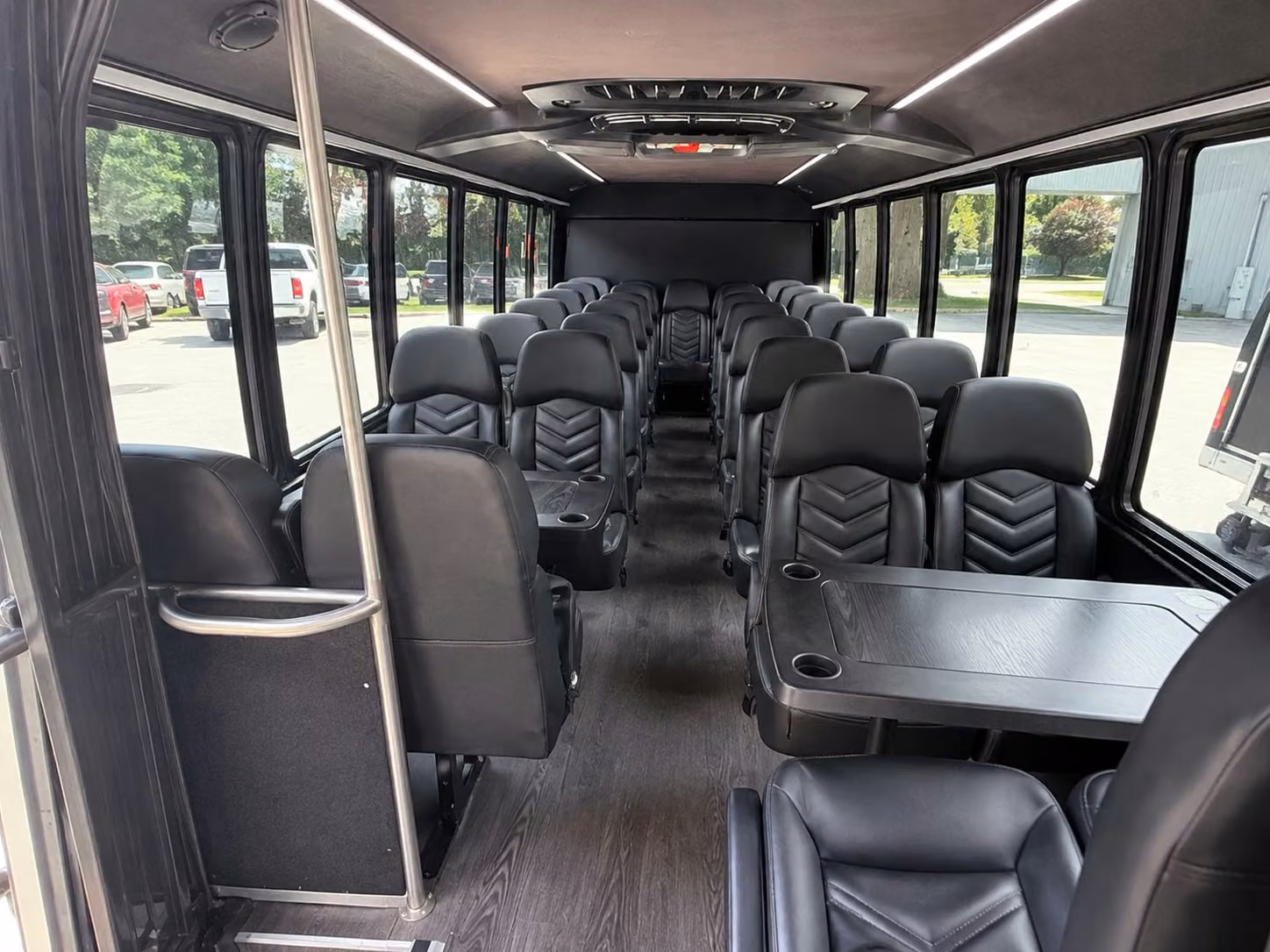 20 passenger minibus inside