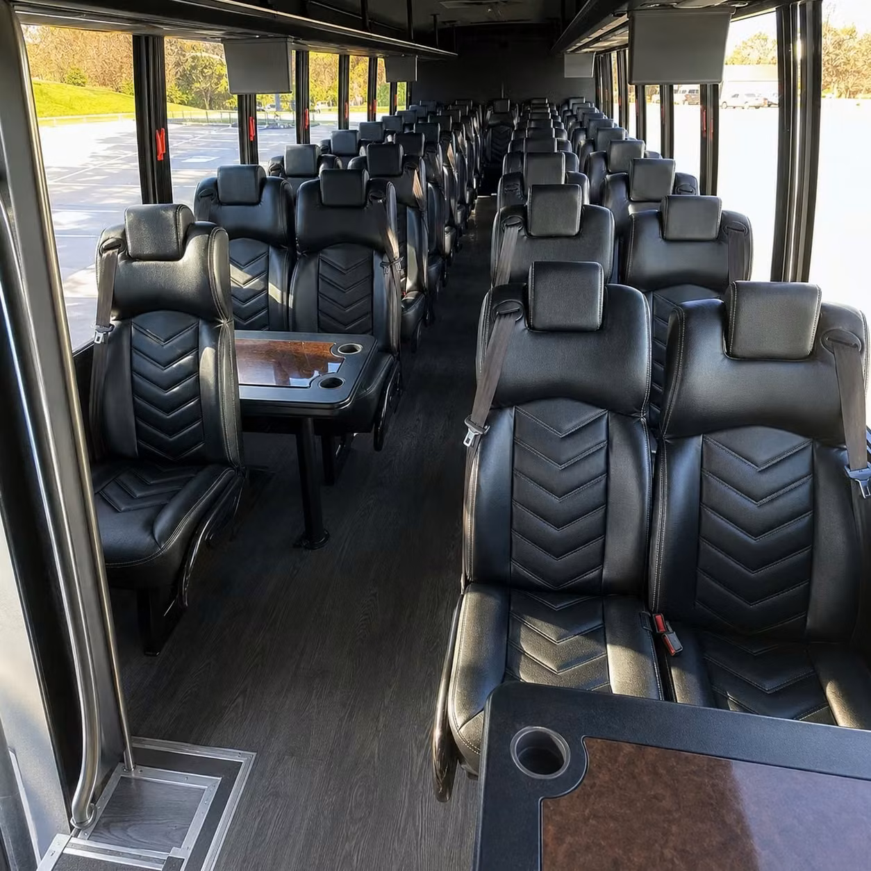 35 passenger minibus interior