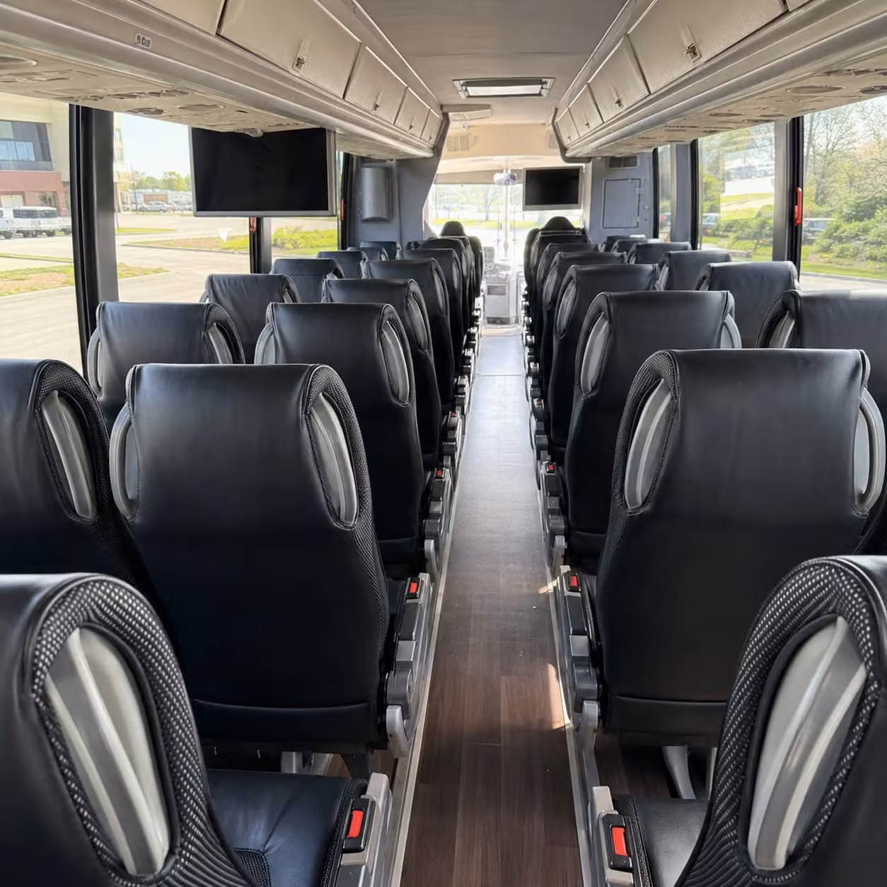pharr charter bus interior