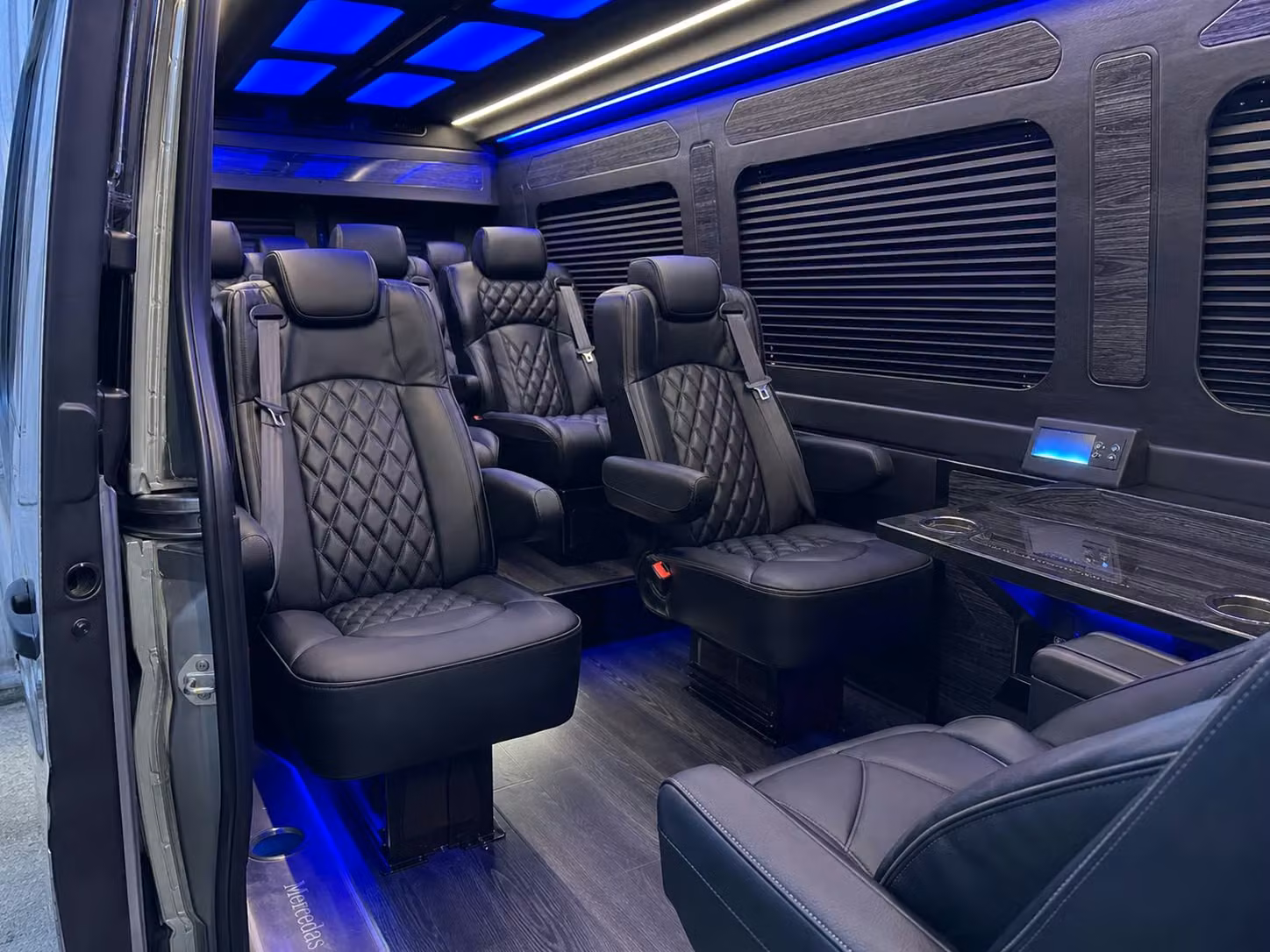 sprinter van transportation for groups and events across pharr